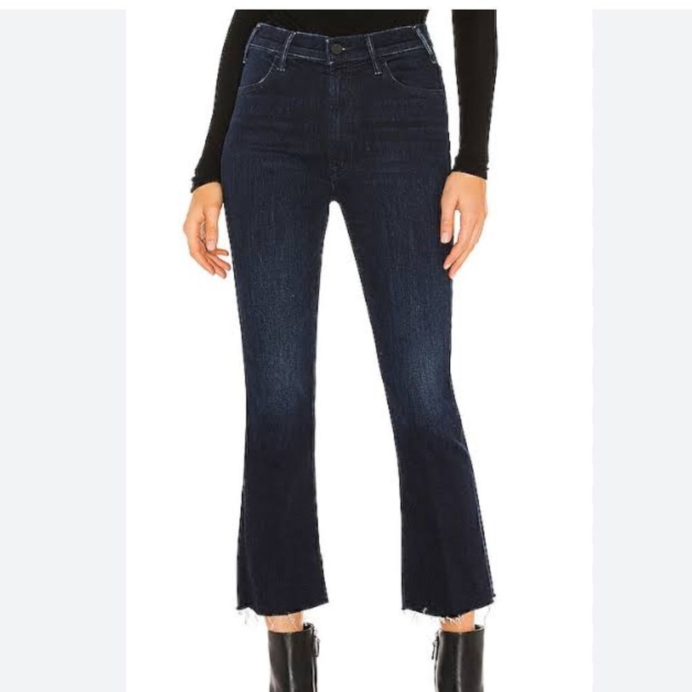 MOTHER Women's Jeans - The Hustler Ankle Fray‎ - Size 29